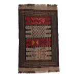 El Dokuma Yün Kilim 106x165 cm | Kahverengi | Otantik Dokuma_10342654