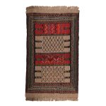 El Dokuma Yün Kilim 107x168 cm | Kahverengi | Kaliteli Seçim_10369705