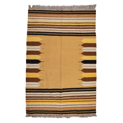 El Dokuma Yün Kilim 204x143 cm | Kaliteli Seçim_11259389