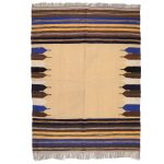 El Dokuma Yün Kilim 146x205 cm | Zarif Stil_12431627