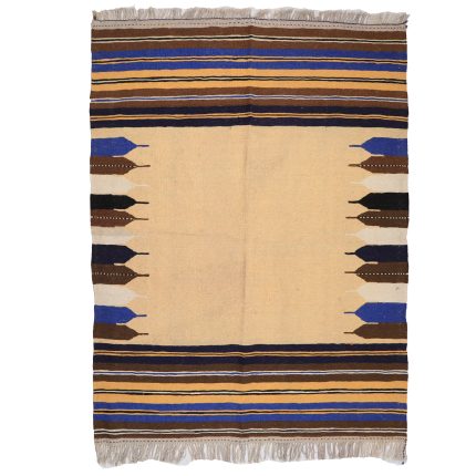 El Dokuma Yün Kilim 146x205 cm | Zarif Stil_12431627