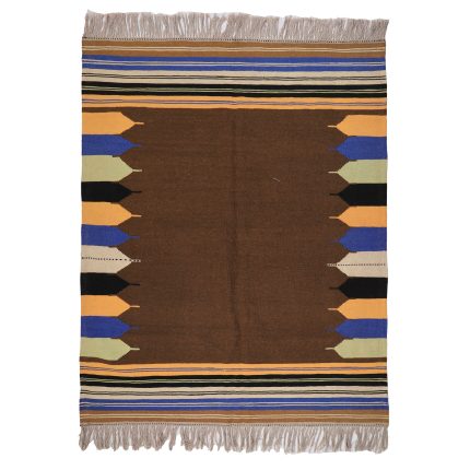 El Dokuma Yün Kilim 144x208 cm | Sanatsal Tasarım_12431778