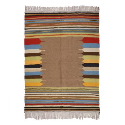 El Dokuma Yün Kilim 153x205 cm | Kaliteli Seçim_12570077