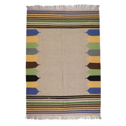 El Dokuma Yün Kilim 143x205 cm | Zarif Stil_12570143