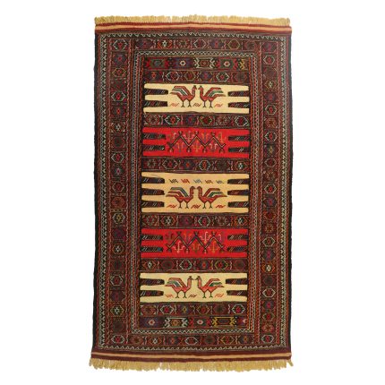 El Dokuma Yün Kilim 102x184 cm | Sanatsal Tasarım_13580550
