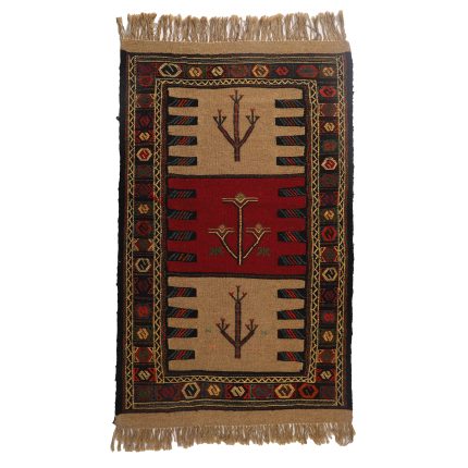 El Dokuma Yün Kilim 164x97 cm | Modern Dokunuş_13942875