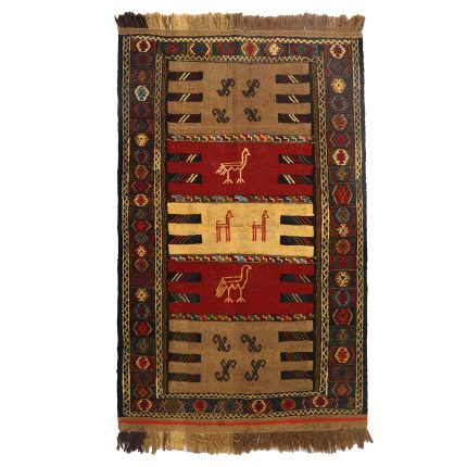 El Dokuma Yün Kilim 100x161 cm | Sanatsal Tasarım_13942959