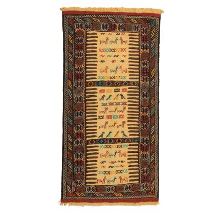 El Dokuma Yün Kilim 91x176 cm | Kaliteli Seçim_14656842