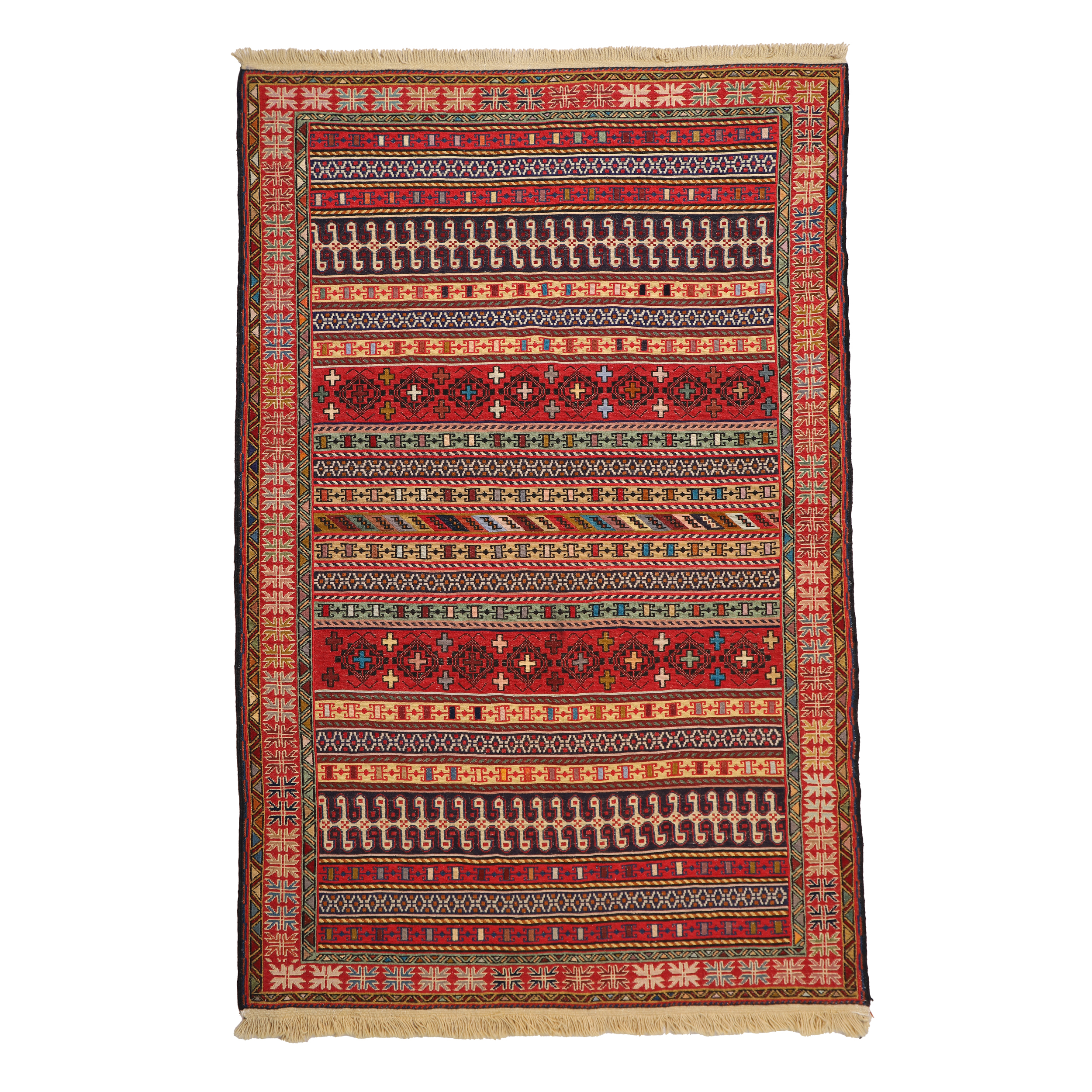 El Dokuma Yün Kilim 121x207 cm | Zarif Stil El Dokuma Yün Kilim 121x207 cm | Zarif Stil_15283033