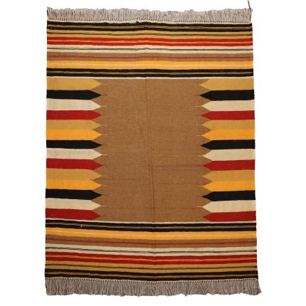 El Dokuma Yün Kilim 148x202 cm | Modern Dokunuş_16785904