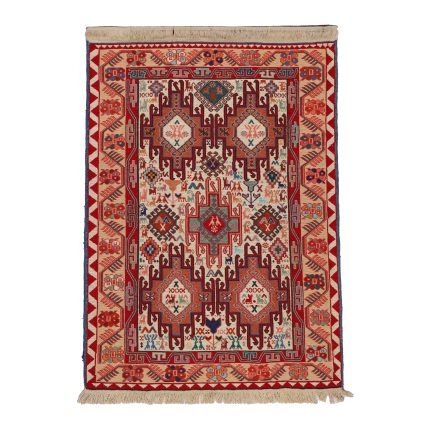 El Dokuma Yün Kilim 101x142 cm | Rengarenk | Elit Tasarım_17847022