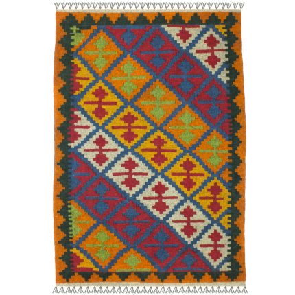El Dokuma Yün Kilim 150x98 cm | Rengarenk | Modern Dokunuş_18088925