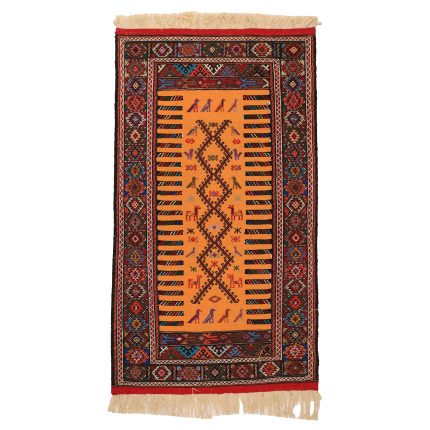 El Dokuma Yün Kilim 97x182 cm | Rengarenk | Zarif Stil_18965446