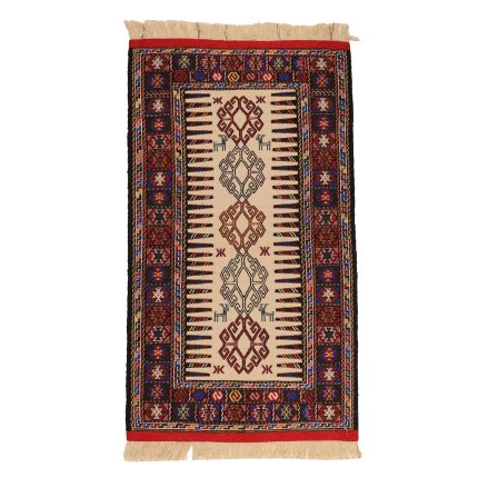 El Dokuma Yün Kilim 95x193 cm | Krem | Kaliteli Seçim_18965624