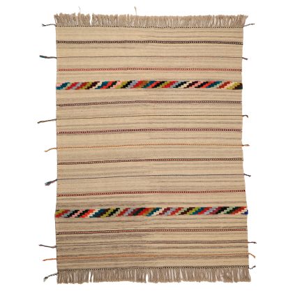 El Dokuma Yün Kilim 146x204 cm | Krem | Premium_20484949