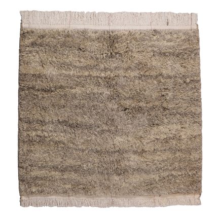 El Dokuma Yün Kilim 162x140 cm | Krem | Zarif Stil_20622604