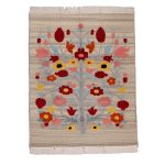 El Dokuma Yün Kilim 144x199 cm | Krem | Dekoratif Kilim_21024514