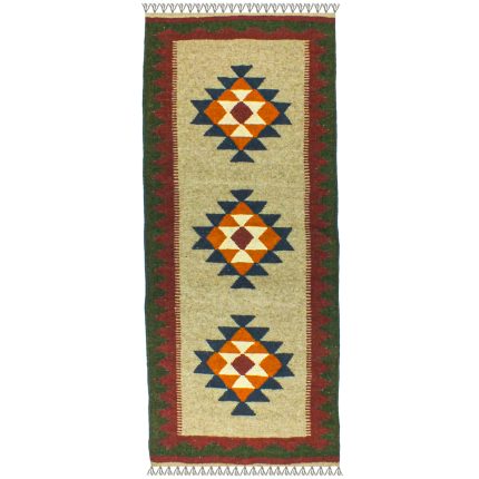 El Dokuma Yün Kilim 198x80 cm | Rengarenk | Elit Tasarım_21284021