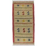El Dokuma Yün Kilim 150x78 cm | Rengarenk | Zarif Stil_21284051