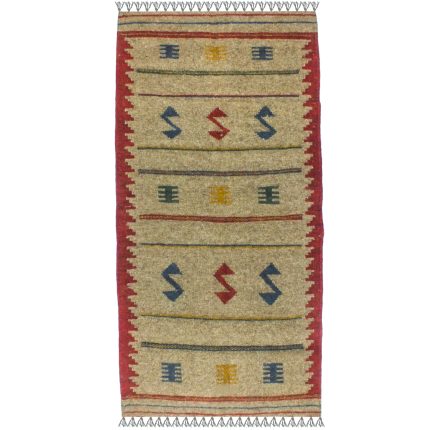 El Dokuma Yün Kilim 150x78 cm | Rengarenk | Zarif Stil_21284051