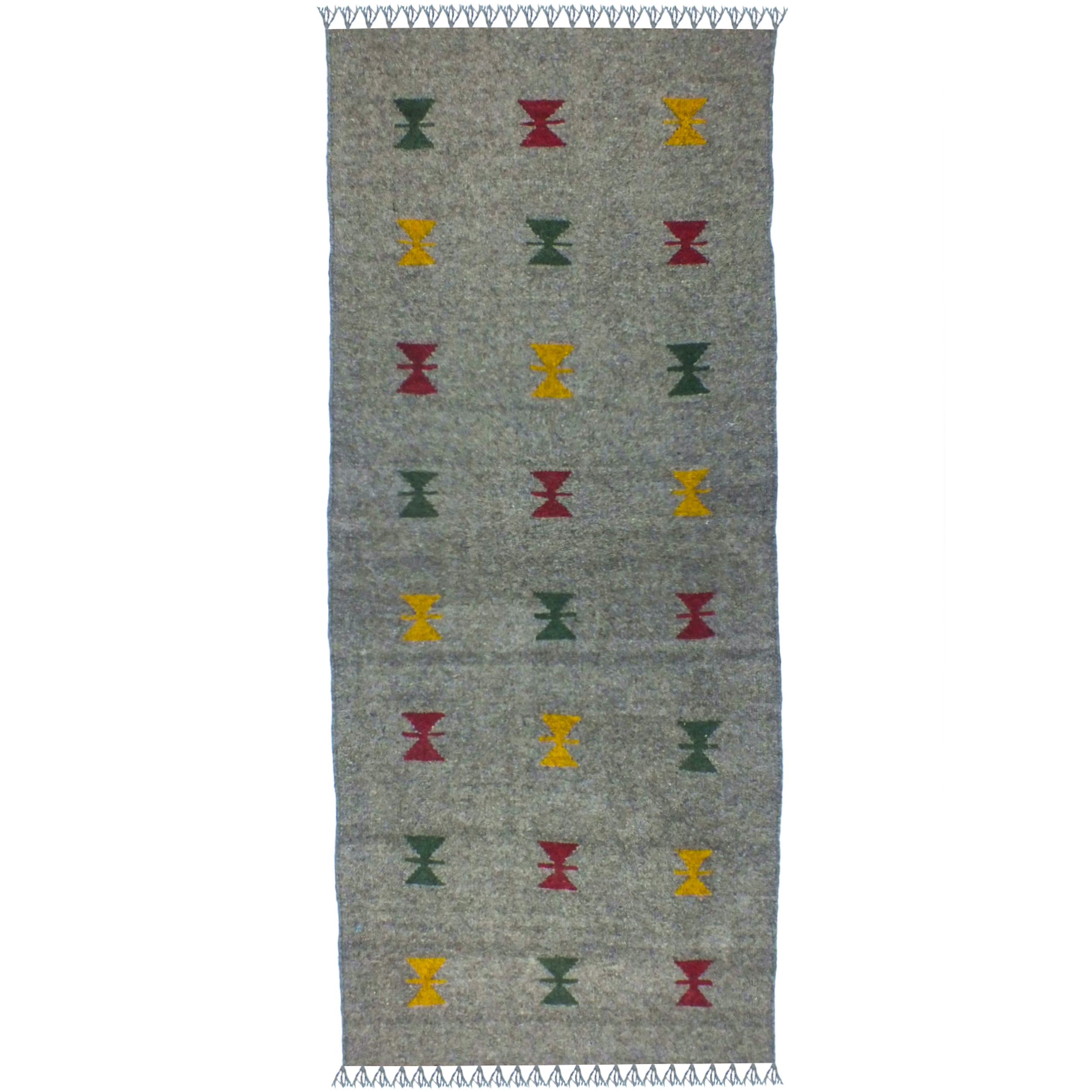 El Dokuma Yün Kilim 190x77 cm | Rengarenk | Zarif Stil El Dokuma Yün Kilim 190x77 cm | Rengarenk | Zarif Stil_21284065