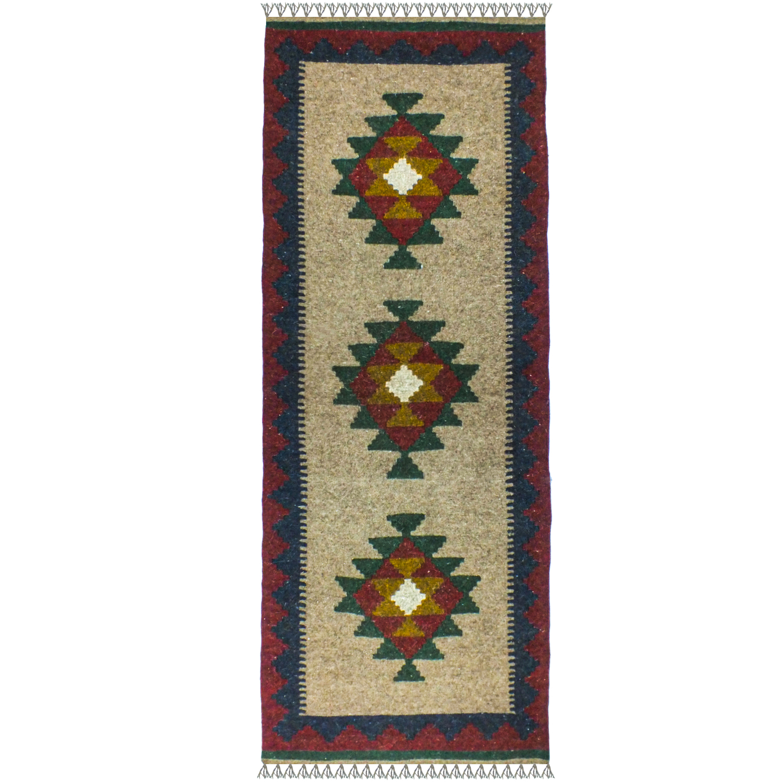 El Dokuma Yün Kilim 207x77 cm | Rengarenk | Elit Tasarım El Dokuma Yün Kilim 207x77 cm | Rengarenk | Elit Tasarım_21284091
