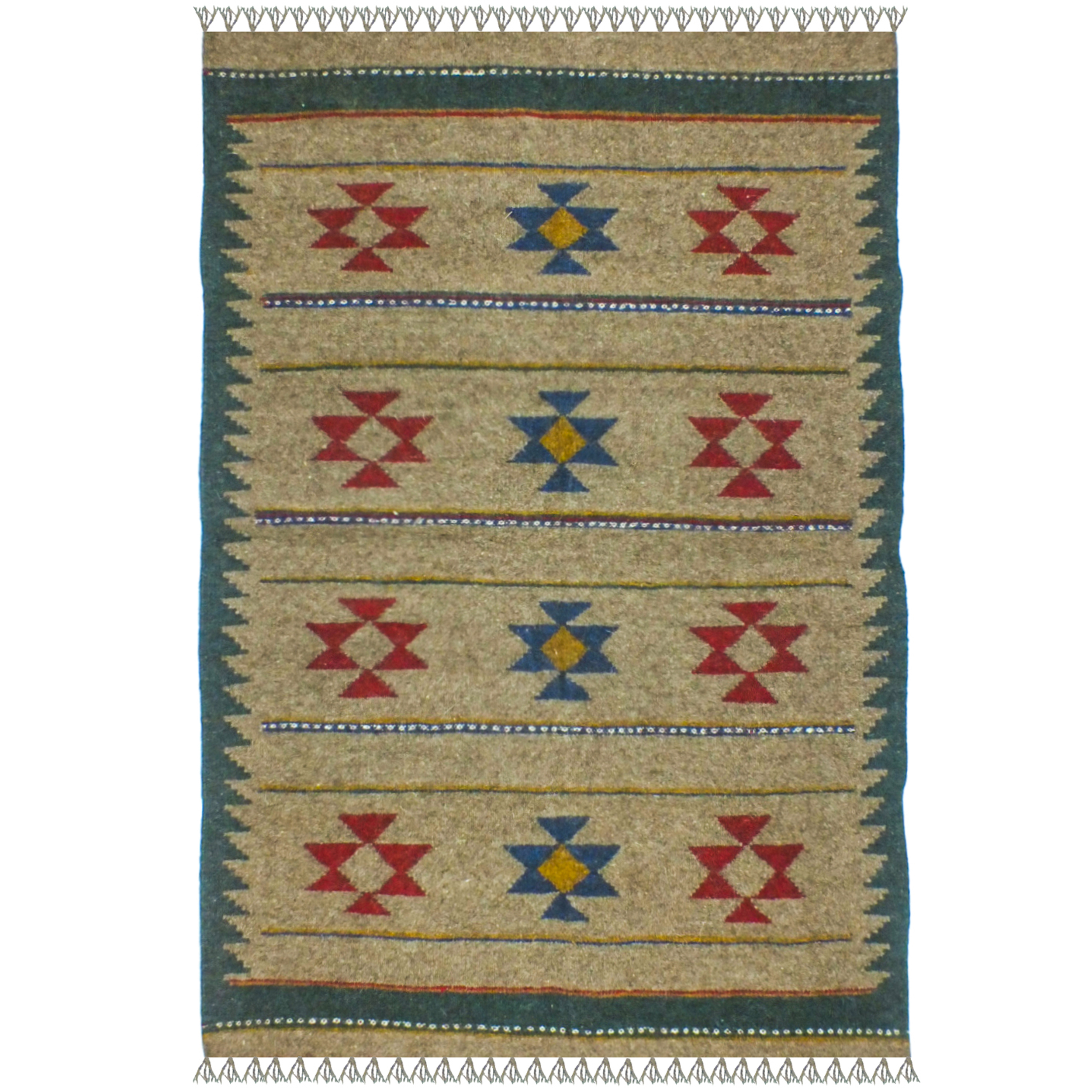El Dokuma Yün Kilim 150x98 cm | Rengarenk | Zarif Stil El Dokuma Yün Kilim 150x98 cm | Rengarenk | Zarif Stil_21284241
