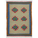 El Dokuma Yün Kilim 150x100 cm | Rengarenk | Elit Tasarım_21284272