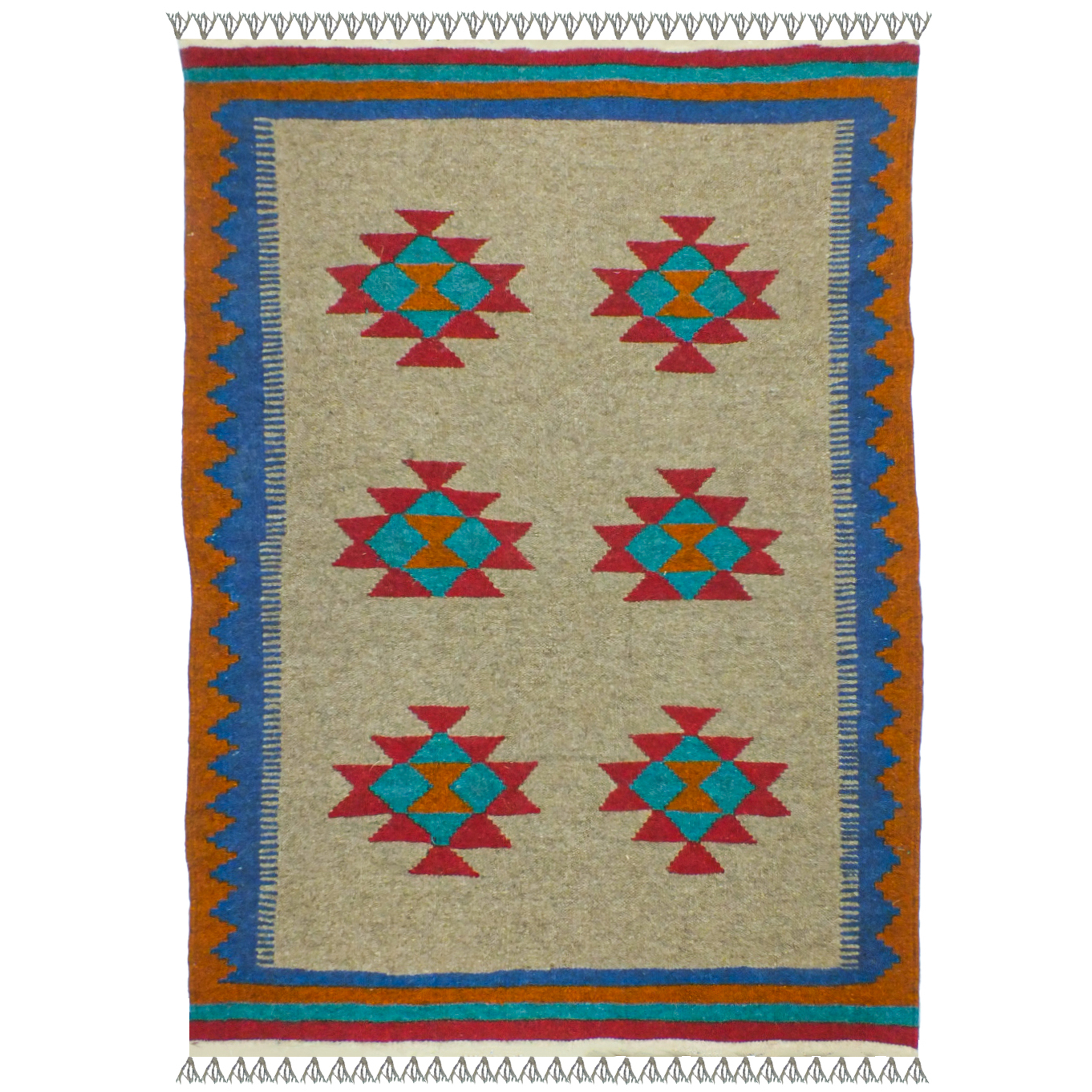 El Dokuma Yün Kilim 150x100 cm | Rengarenk | Elit Tasarım El Dokuma Yün Kilim 150x100 cm | Rengarenk | Elit Tasarım_21284272