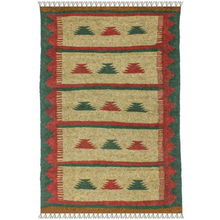 El Dokuma Yün Kilim 145x98 cm | Rengarenk | Otantik Dokuma_21284315
