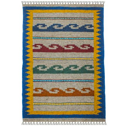 El Dokuma Yün Kilim 150x94 cm | Rengarenk | Zarif Stil_21284342
