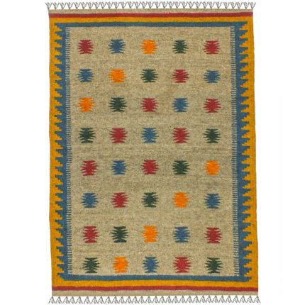El Dokuma Yün Kilim 140x94 cm | Rengarenk | Kaliteli Seçim_21284399