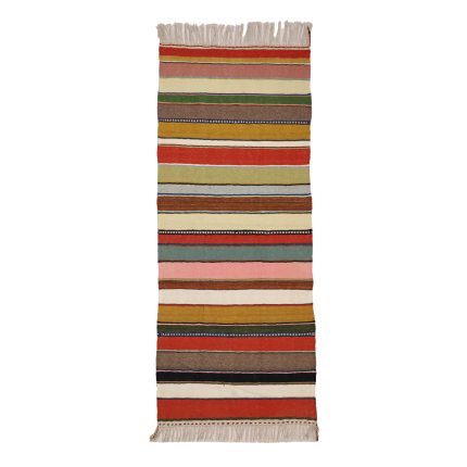 El Dokuma Yün Kilim 81x200 cm | Rengarenk | Dekoratif Kilim_21289249