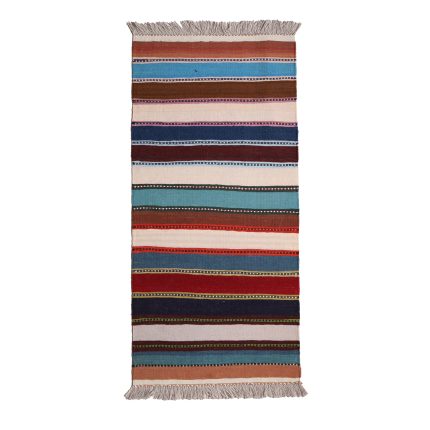 El Dokuma Yün Kilim 153x73 cm | Rengarenk | Otantik Dokuma_21289299