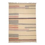 El Dokuma Yün Kilim 137x203 cm | Krem | Otantik Dokuma_21289424