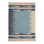 El Dokuma Yün Kilim 140x194 cm | Rengarenk | Modern Dokunuş_21289448