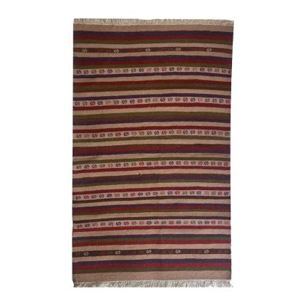 El Dokuma Yün Kilim 150x100 cm | Kahverengi | Kaliteli Seçim_21321029