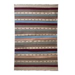 El Dokuma Yün Kilim 150x100 cm | Gri | Otantik Dokuma_21321132