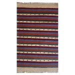 El Dokuma Yün Kilim 150x100 cm | Gri | Otantik Dokuma_21321146
