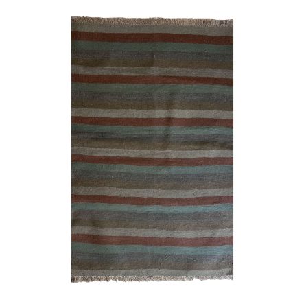 El Dokuma Yün Kilim 150x100 cm | Gri | Otantik Dokuma_21321827