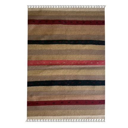 El Dokuma Yün Kilim 150x100 cm | Gri | Dekoratif Kilim_21321868