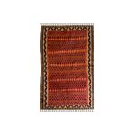 El Dokuma Yün Kilim 150x100 cm | Kırmızı | Sanatsal Tasarım_21328052