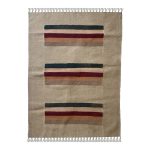 El Dokuma Yün Kilim 150x100 cm | Gri | Sanatsal Tasarım_21328128
