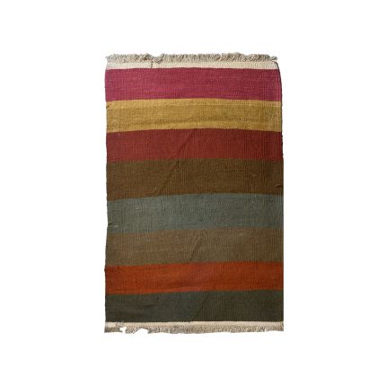 El Dokuma Yün Kilim 150x100 cm | Kırmızı | Sanatsal Tasarım_21328183