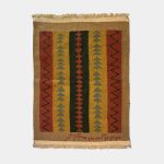 El Dokuma Yün Kilim 132x105 cm | Krem | Elit Tasarım_21335640