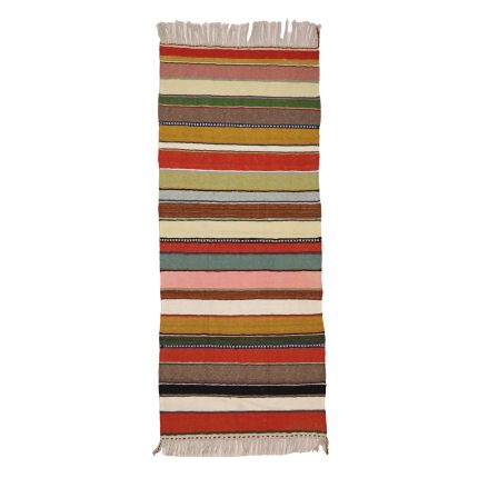 El Dokuma Yün Kilim 76x200 cm | Rengarenk | Kaliteli Seçim_21338239