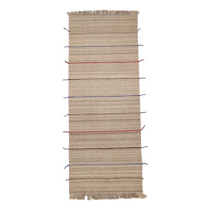 El Dokuma Yün Kilim 200x80 cm | Krem | Elit Tasarım_21369931