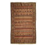 El Dokuma Yün Kilim 170x130 cm | Kahverengi | Zarif Stil_21375475