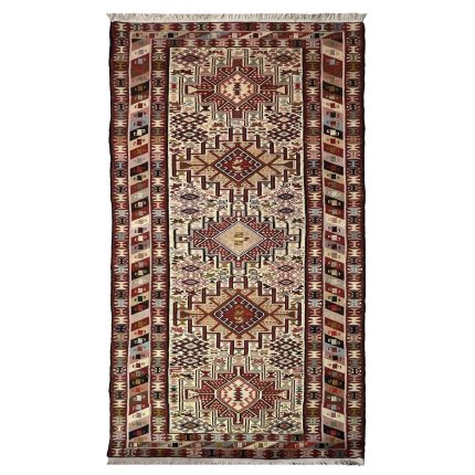 El Dokuma Yün Kilim 280x75 cm | Krem | Otantik Dokuma_21375774