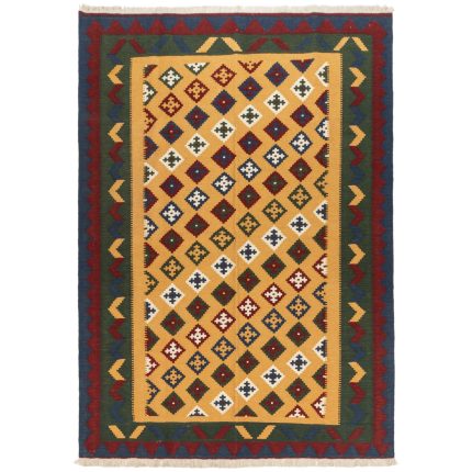 El Dokuma Yün Kilim 243x171 cm | Rengarenk | Modern Dokunuş_3358803